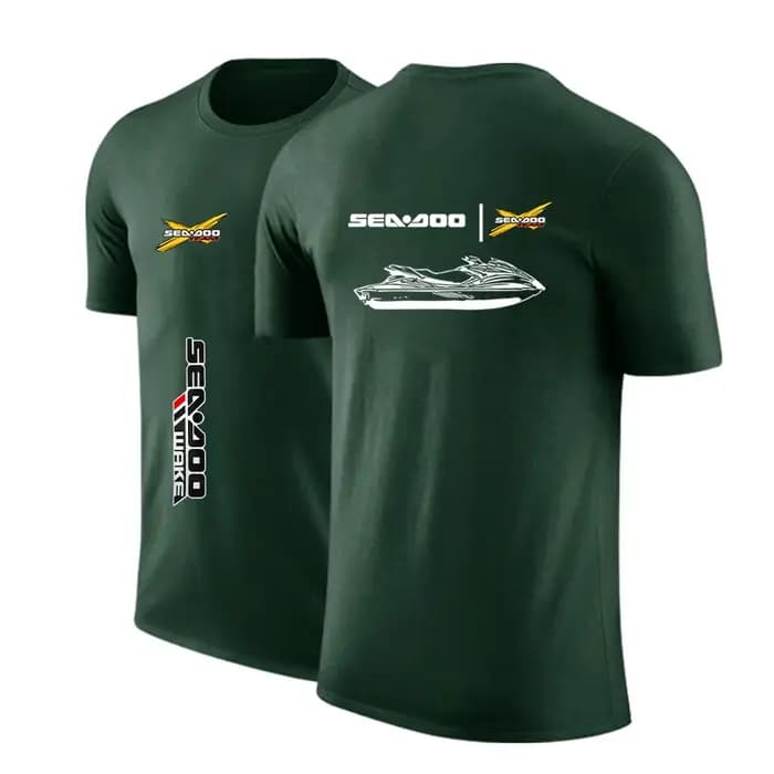 Sea Doo Seadoo Moto T-shirt à manches courtes pour hommes
