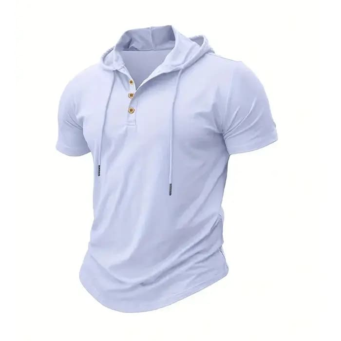 T-shirt à capuche pour hommes
