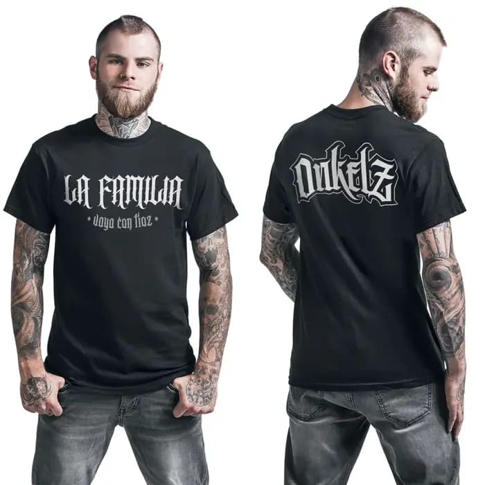 T-shirt en coton graphique Böhse Onkelz unisexe