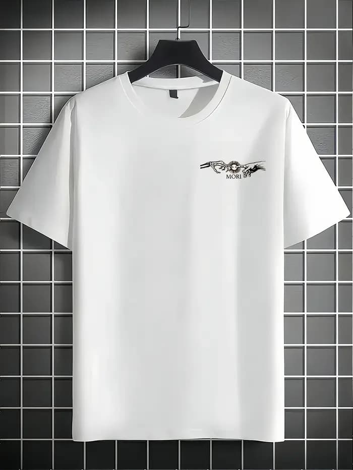 T-shirt ample pour homme « Memento Mori » à motif gothique