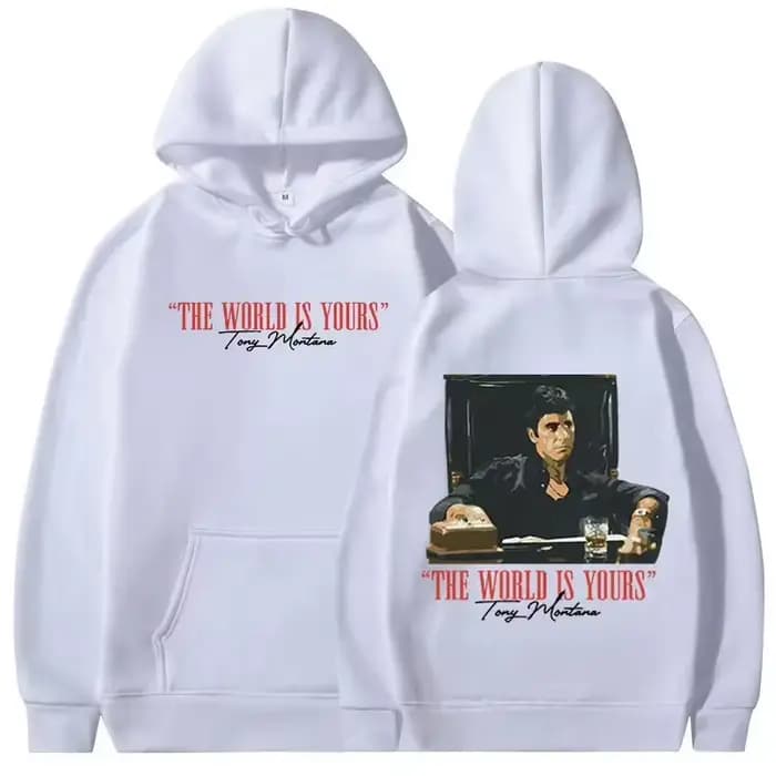 Sweats à capuche classiques pour hommes et femmes du film Scarface