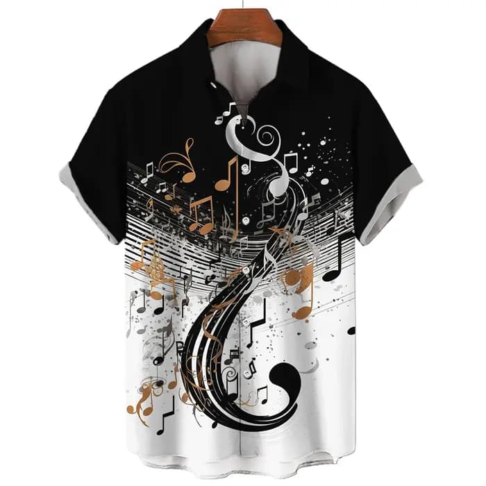 T-shirt musical pour homme