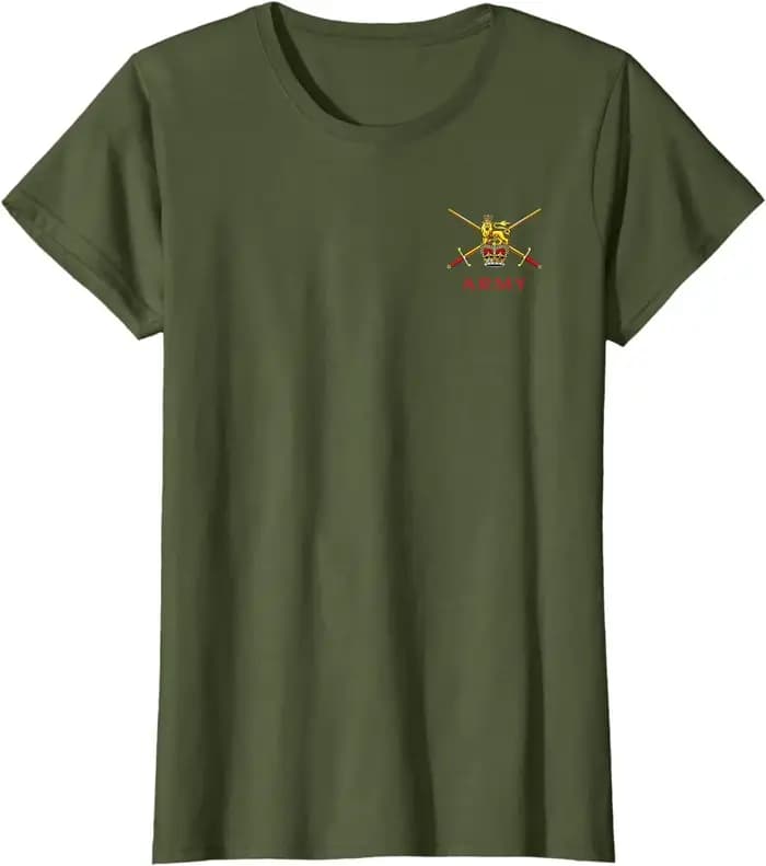 T-Shirt à manches courtes pour hommes, en coton, décontracté, à col rond, pour l'été, pour l'entraînement des anciens combattants de l'armée britannique