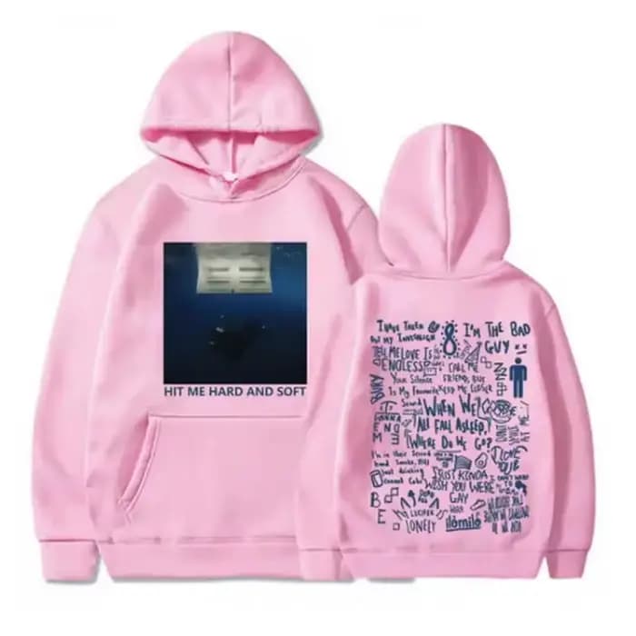 2025 Hit Me Hard and Soft Tour Sweat à capuche Billie