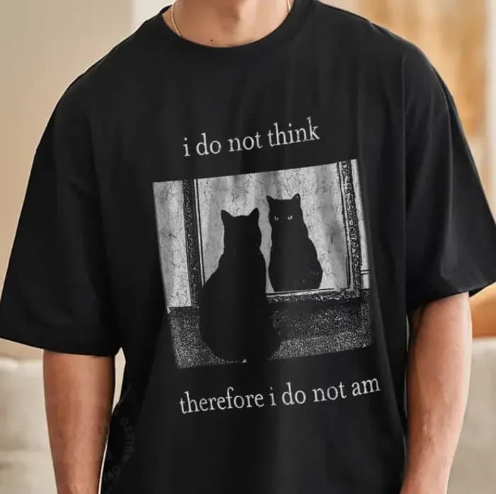 T-shirt Larry Is Calling Cat