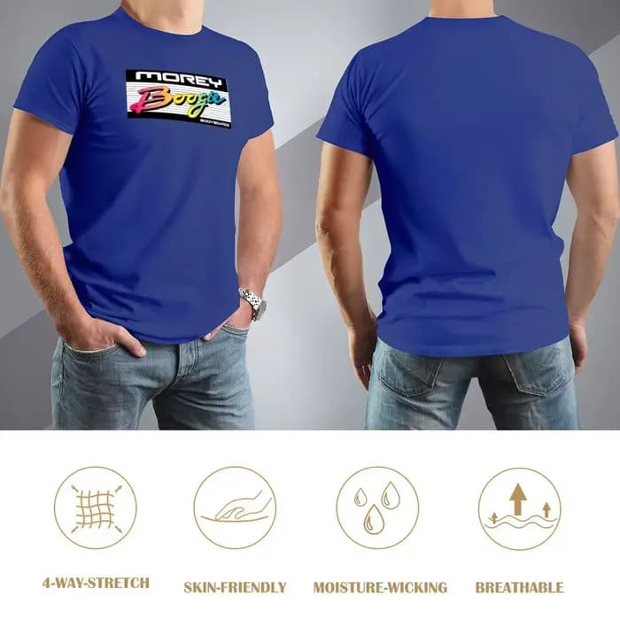 Hommes top t-shirts été T-Shirt Morey Boogie vieille école