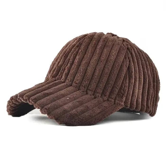 COKK – Casquette de Baseball en velours côtelé pour femme, chapeau à rabat, Hip Hop, Gorras os, automne hiver