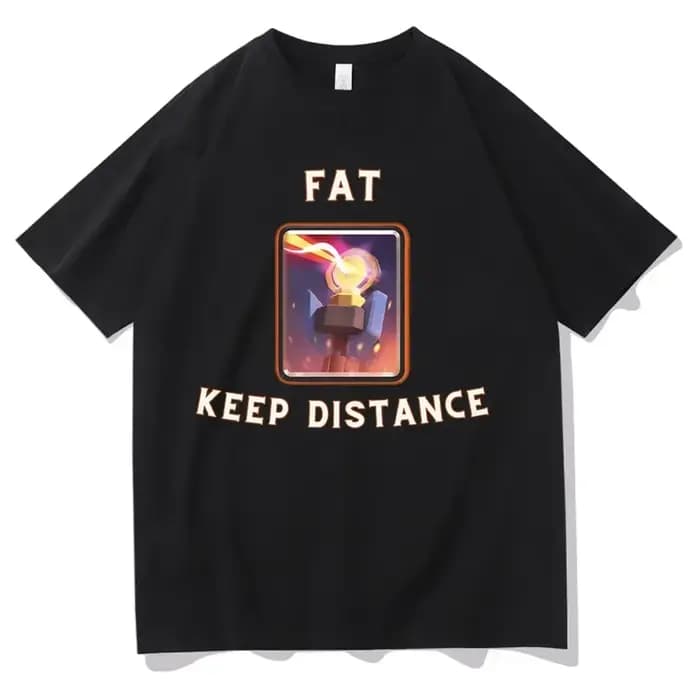 Gros garder la Distance fille t-shirt femmes surdimensionné blague Humor cadeau pour lui et ses Kawaii mignon mèmes T-shirts