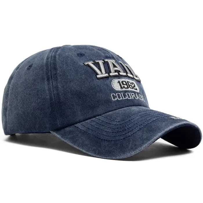 Casquette de baseball pour hommes mode VAIL lettre brodée coton capote femmes chapeaux été décontracté voyage visière casquettes camionneur chapeau unisexe