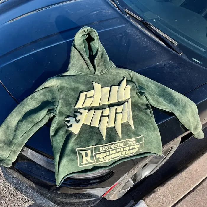 Sweat à capuche imprimé lettre graphique pour hommes et femmes