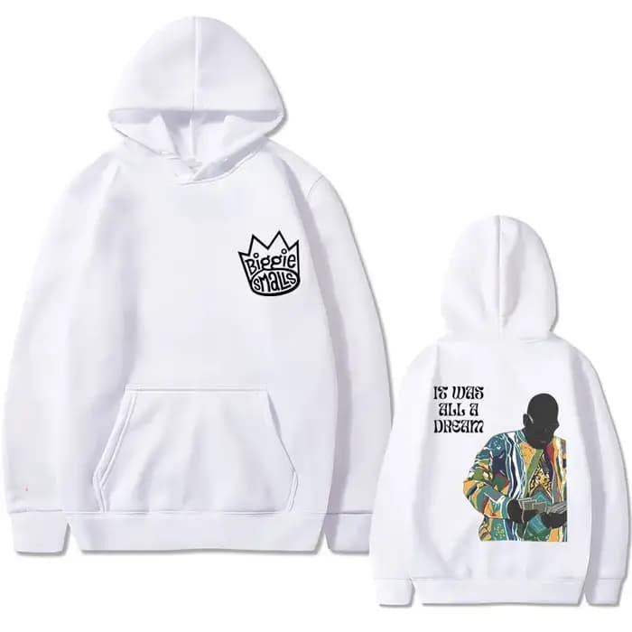 The Notorious Big Is Was All A ReplGraphic Hoodie