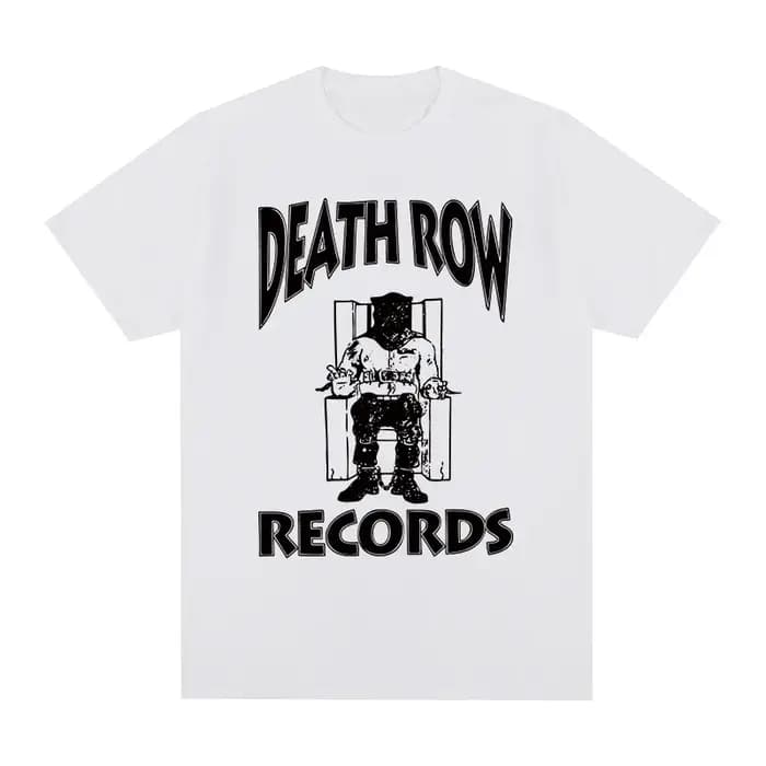 Records Tupac 2pac Dre R.biosP-T-shirt d'été en coton pour hommes