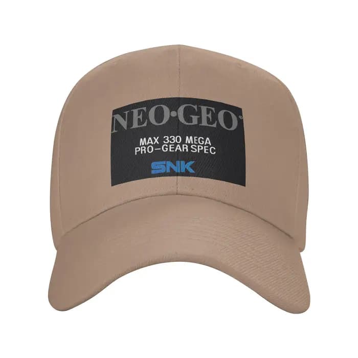 Chapeaux de Baseball unisexe Neo Geo Logo Neogeo Arcade extérieur Streetwear sport d'été casquettes