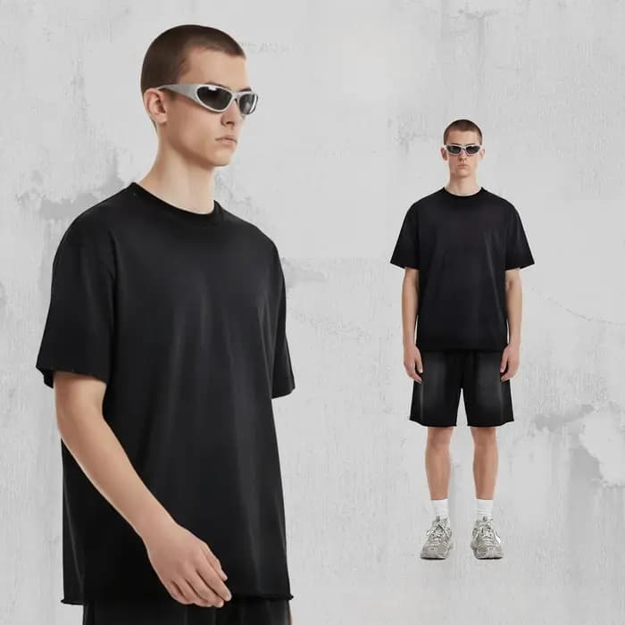 T-shirt et short décontractés polyvalents de marque