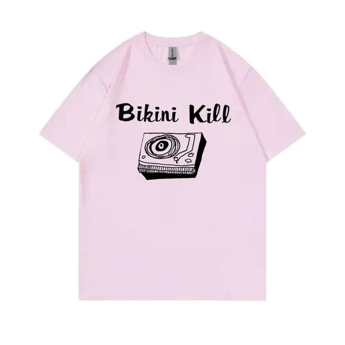 Bikini Kill Leave The World Behind T-shirt Punk Rock pour femme