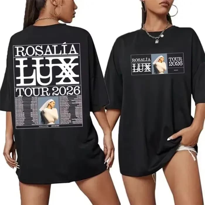 T-shirt Rosalia Lux Tour 2026