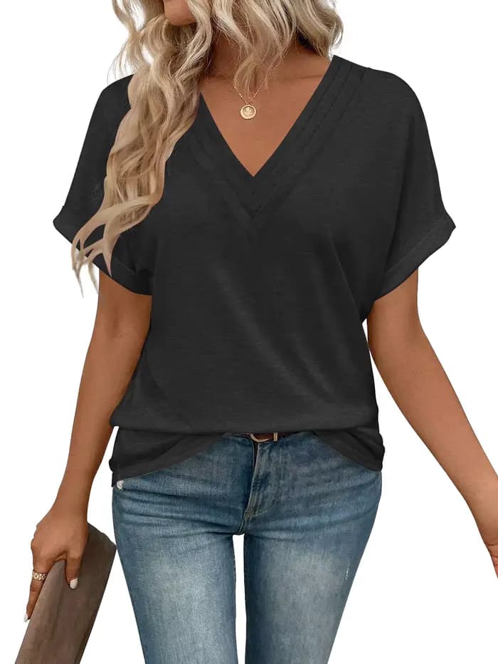 T-shirt à manches courtes pour femme