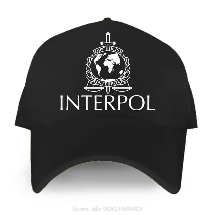 Casquette de Baseball Interpol International pour hommes