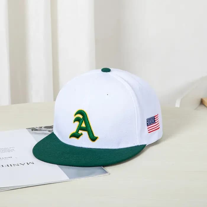 Casquette de baseball de style hip-hop avec dessus plat