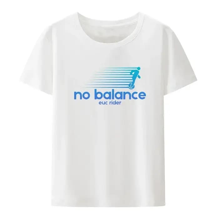 T-shirt drôle imprimé graphique No Balance pour hommes, t-shirt fantaisie, vêtements masculins confortables, vêtements créatifs