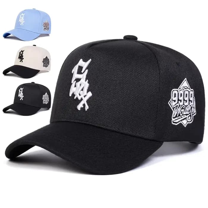 Casquettes de baseball unisexes SOX 9999 avec broderie de lettres