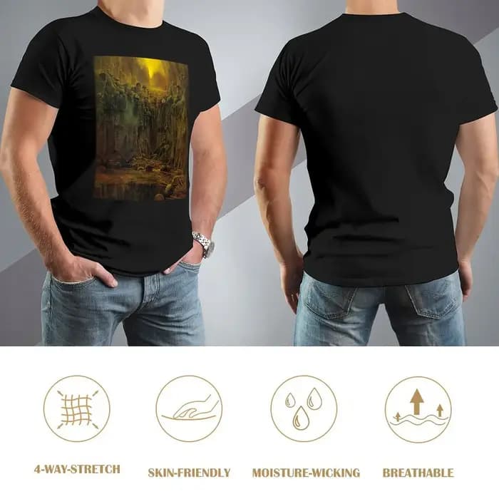 T-shirt sans titre (Abyss Of The Dead) par Zdzislaw Beksinski
