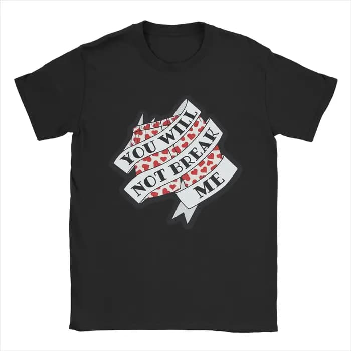 T-shirt Carl's Boxers You Will Not Break Me Dungeon Crawler Carl pour hommes, vêtements 100% coton,
