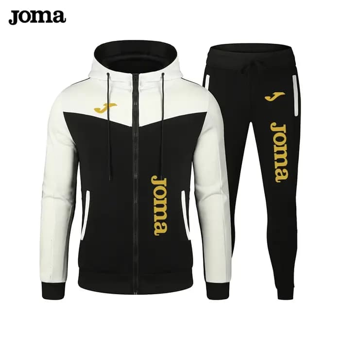 Ensemble pantalon et veste zippée unisexe Joma Trendy Color Block