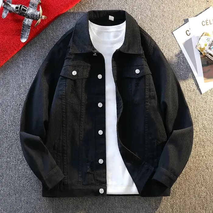 Vestes en Denim de coton pour hommes