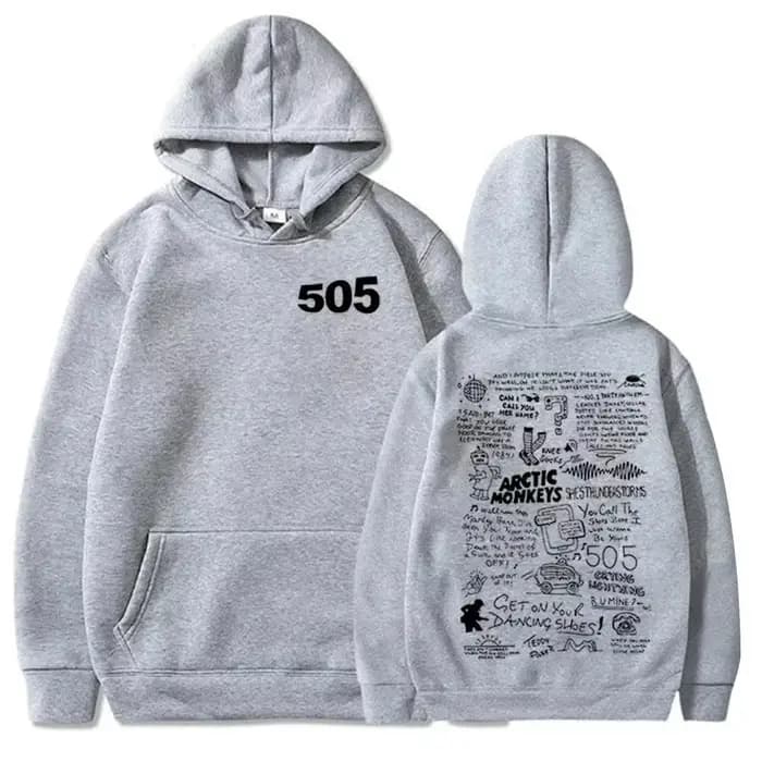 Arctic Monkeys 505 sweat à capuche unisexe musique Merch groupe marchandise cadeau pour les Fans Streetwear ZYWY0016
