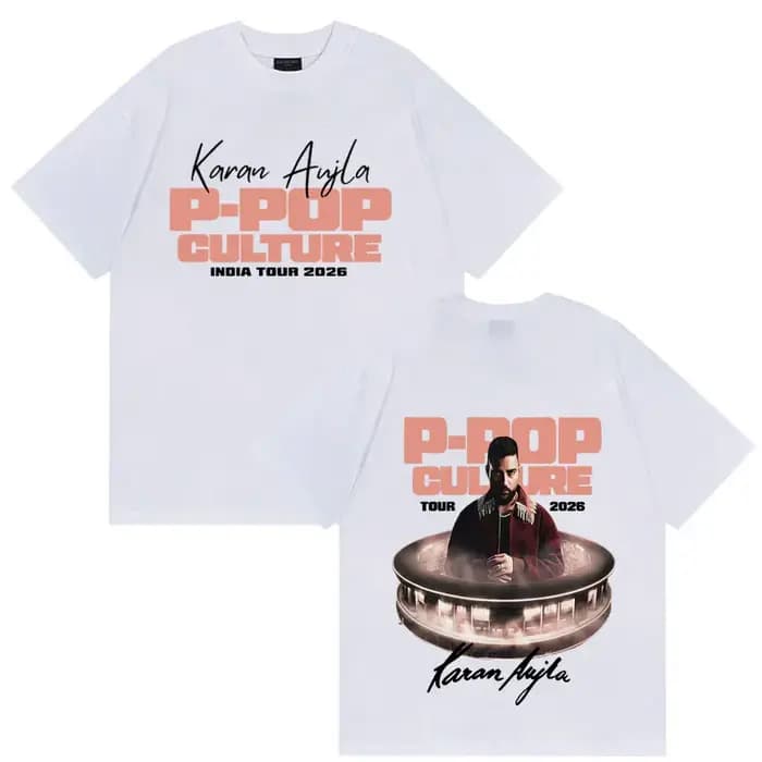 Karan Aujla T-Shirt P-POP Culture Graphics