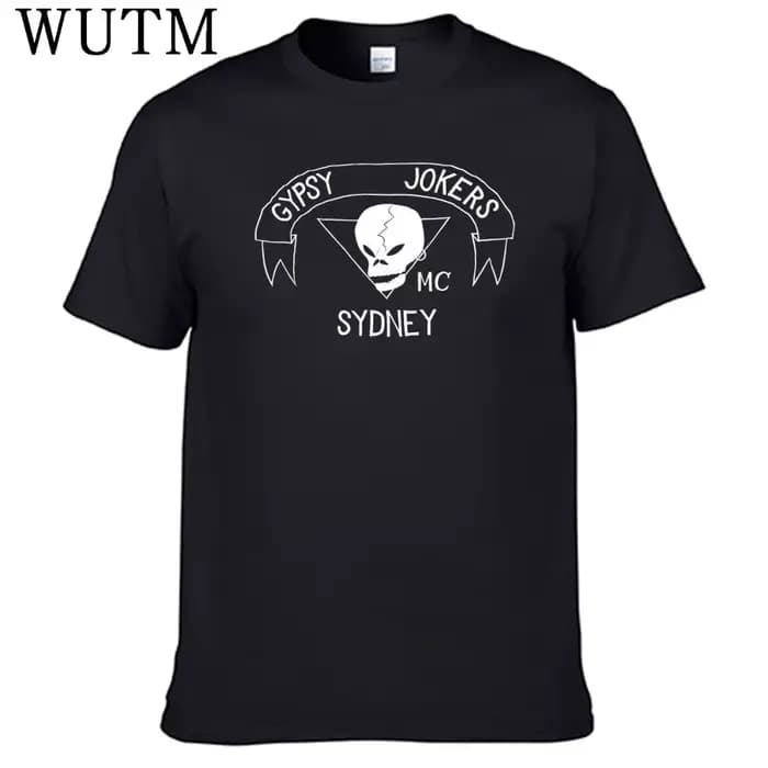 T-shirt Gypsy Jokers MC 100% coton pour hommes