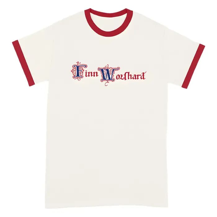 T-shirt avec Logo Finn Wolfhard, mode minimaliste, pour femmes et hommes, col rond, manches courtes,