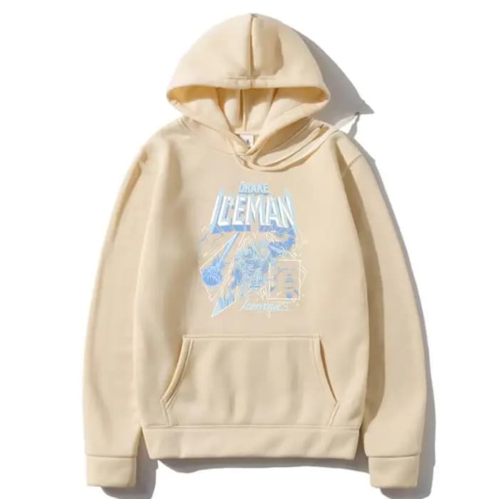 Sweat à capuche imprimé ICEMAN du rappeur Drake