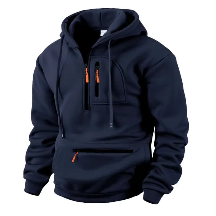 Sweat-shirt de sport décontracté à capuche pour hommes