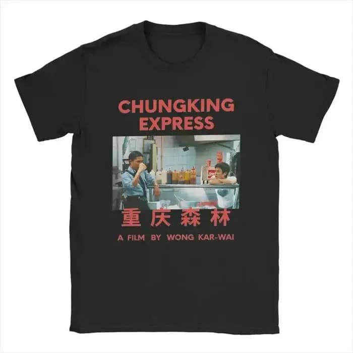 Hommes Chungking Express Wong Kar Wai t-shirts coton vêtements drôle à manches courtes