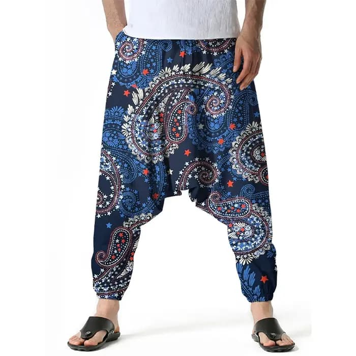 Pantalon Cargo sarouel pour hommes