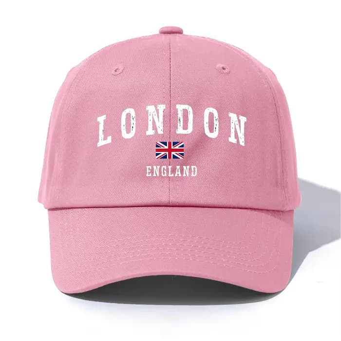 Casquette de Baseball imprimée LONDON pour adultes