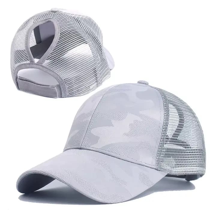 Chapeau de camionneur en maille de Camouflage pour femmes