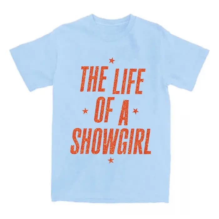 La vie d'une Showgirl Album T-shirt coton à manches courtes femmes t-shirts décontracté