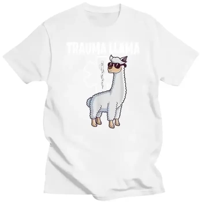 T-shirt à manches courtes imprimé dessin animé unisexe