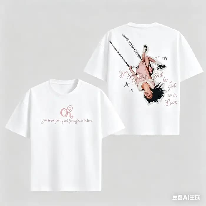 T-shirt de la tournée Unraveled de la chanteuse Olivia