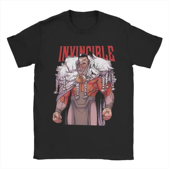 T-Shirts pour hommes Thragg invincibles Grand Regent, t-shirt drôle en pur coton, à manches courtes,