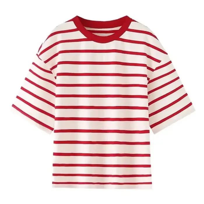 T-shirts pour femmes été 2025 Y2k Streetwear mode filles t-shirt à manches courtes col rond