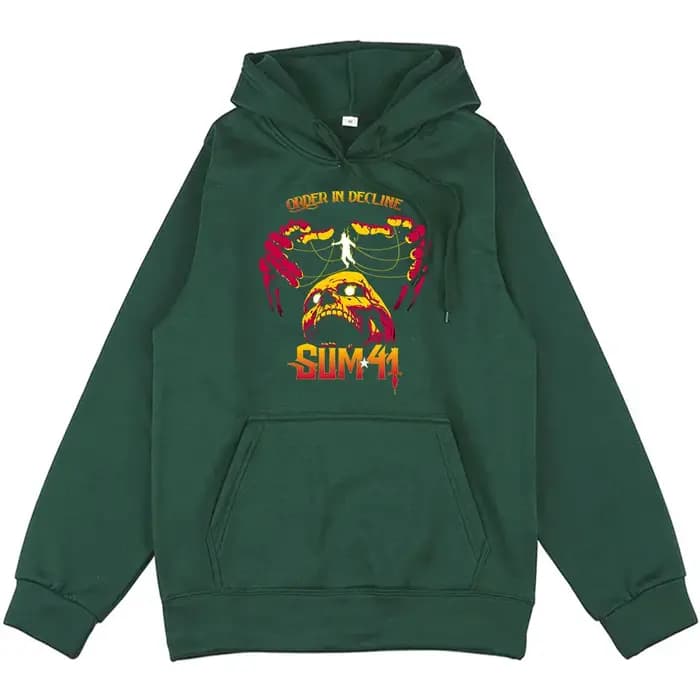 Sweats à capuche College graphiques gothiques pour hommes et femmes