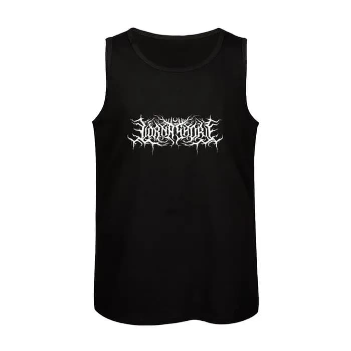Lorna Shore-Haut Blanc Précieux avec Logo, Vêtements Glamasculins