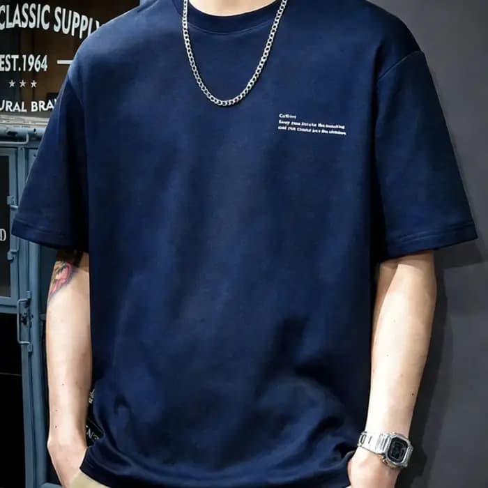 T-shirt minimaliste pour hommes