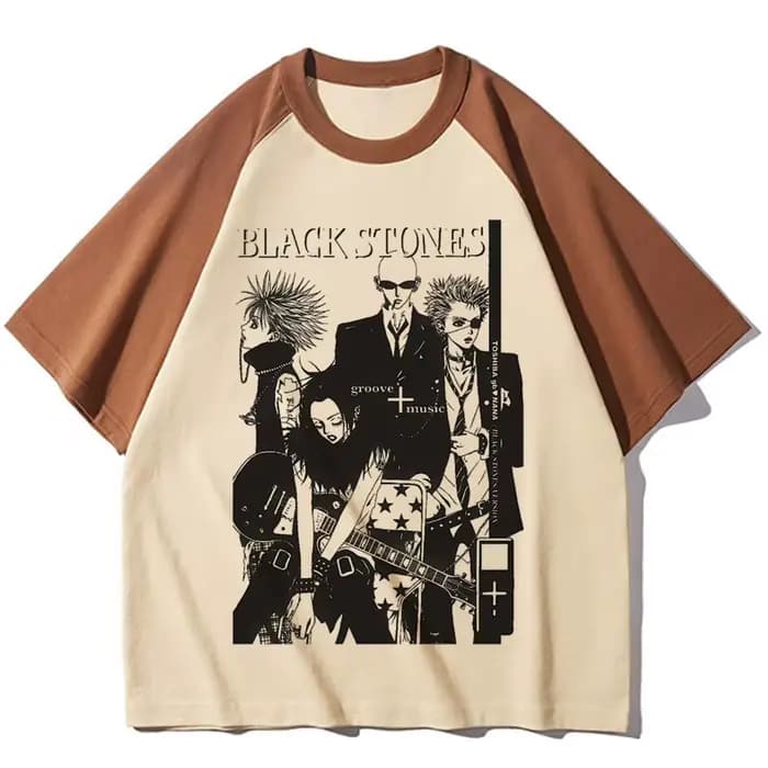 T-shirt Nana pour femmes, vêtement streetwear, séchage rapide, 600