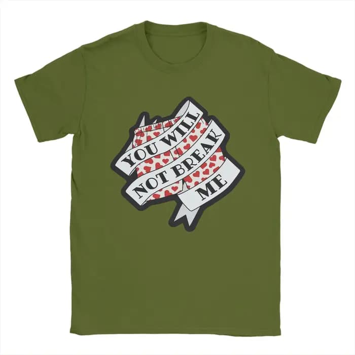T-shirt Carl's Boxers You Will Not Break Me Dungeon Crawler Carl pour hommes