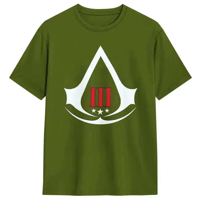 T-shirt Vintage Beach Assassins Creed, T-shirts tendance et cool, 100% coton, pour hommes, T-shirts